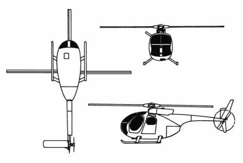 Hughes OH-6A Cayuse [LIMITED to 500px]